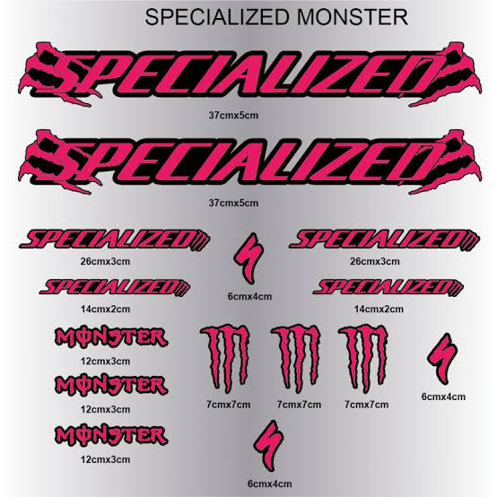 Frame Sticker for SPECIALIZED MTB Road Bike Bicycle Cycling Decals